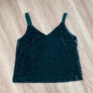 NWT JCrew velvet tank
